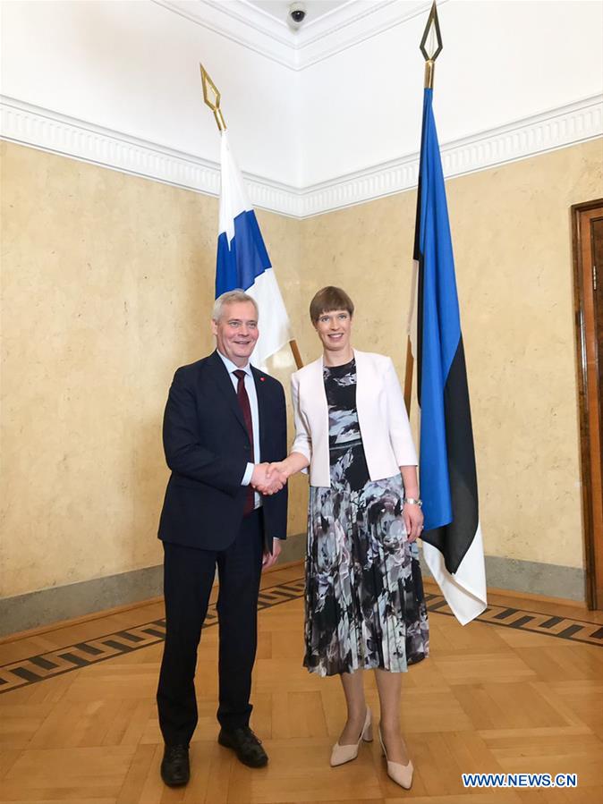 ESTONIA-TALLINN-PRESIDENT-FINLAND-PM-MEETING