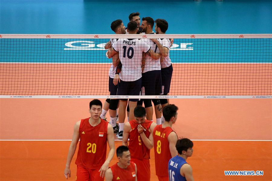 (SP)PORTUGAL-GONDOMAR-VOLLEYBALL-FIVB NATIONS LEAGUE-PORTUGAL VS CHINA