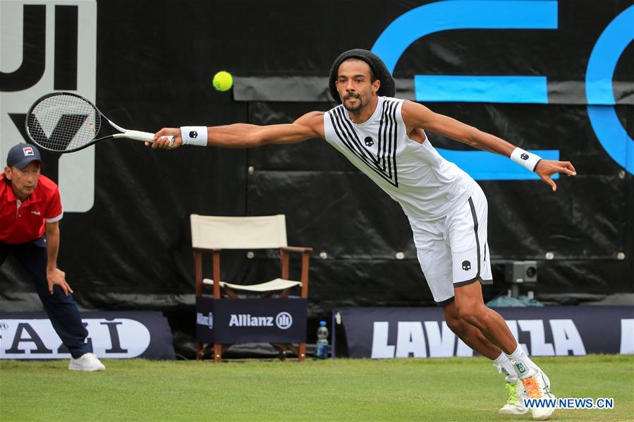 (SP)GERMANY-STUTTGART-TENNIS-MERCEDES CUP-BROWN VS AUGER-ALIASSIME