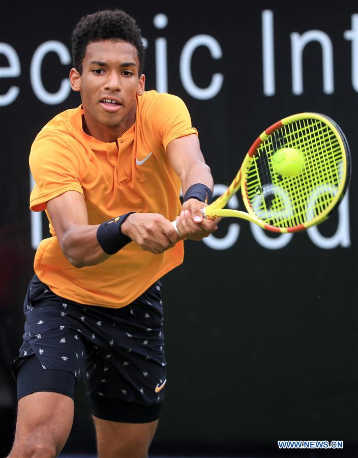 (SP)GERMANY-STUTTGART-TENNIS-MERCEDES CUP-BROWN VS AUGER-ALIASSIME