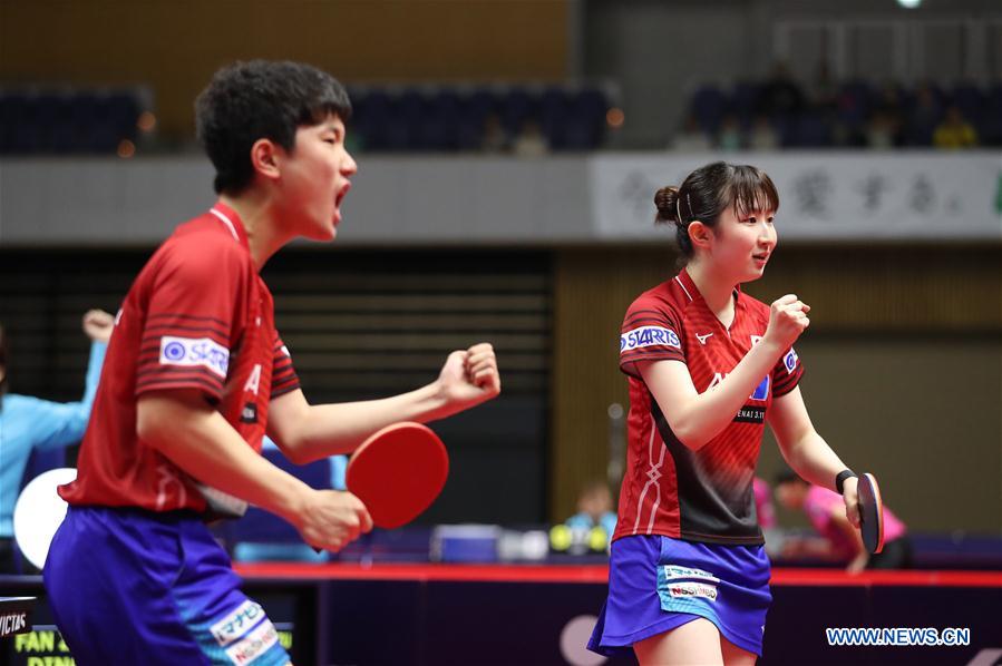 (SP)JAPAN-SAPPORO-TABLE TENNIS-ITTF JAPAN OPEN