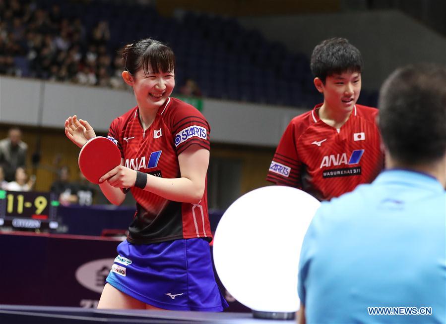 (SP)JAPAN-SAPPORO-TABLE TENNIS-ITTF JAPAN OPEN