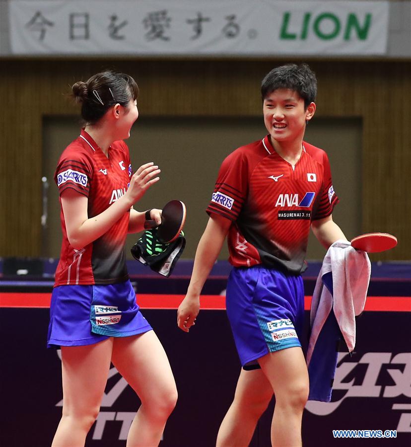 (SP)JAPAN-SAPPORO-TABLE TENNIS-ITTF JAPAN OPEN