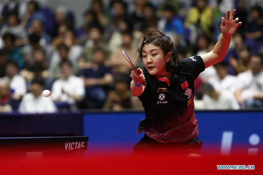 (SP)JAPAN-SAPPORO-TABLE TENNIS-ITTF JAPAN OPEN