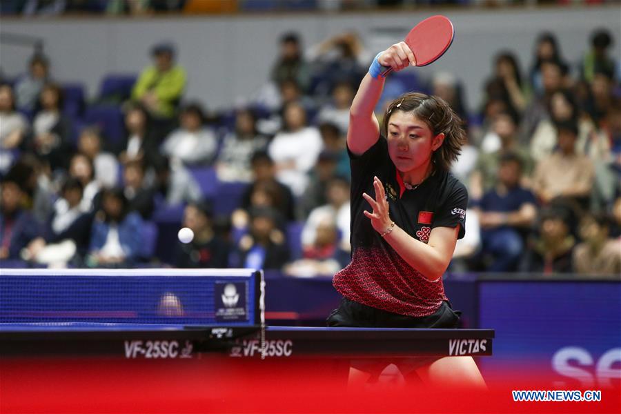 (SP)JAPAN-SAPPORO-TABLE TENNIS-ITTF JAPAN OPEN
