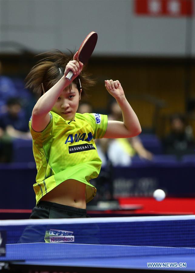 (SP)JAPAN-SAPPORO-TABLE TENNIS-ITTF JAPAN OPEN