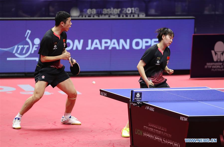 (SP)JAPAN-SAPPORO-TABLE TENNIS-ITTF JAPAN OPEN