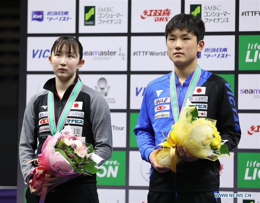 (SP)JAPAN-SAPPORO-TABLE TENNIS-ITTF JAPAN OPEN