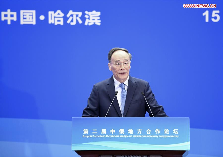 CHINA-HARBIN-WANG QISHAN-RUSSIA-EXPOSITION (CN)