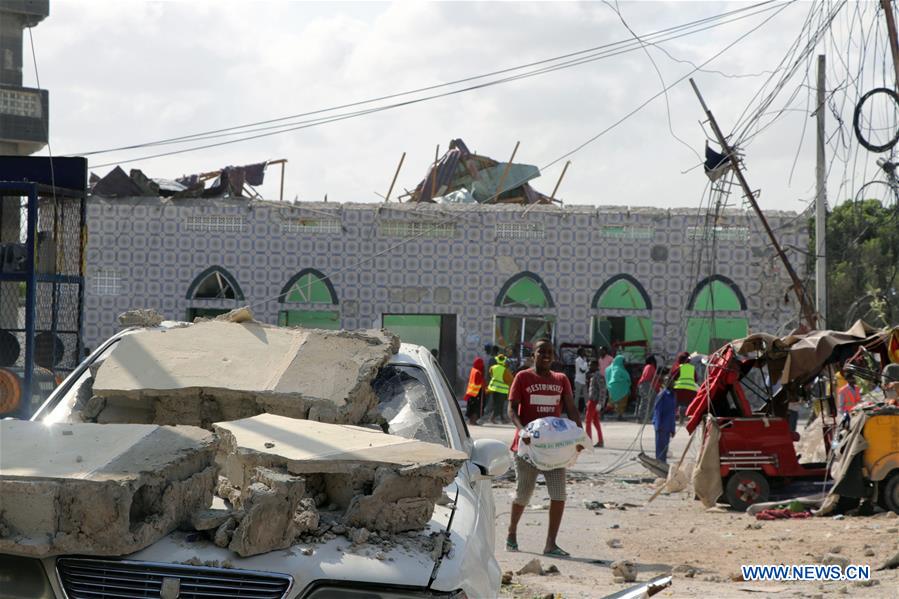 SOMALIA-MOGADISHU-CAR BOMBING