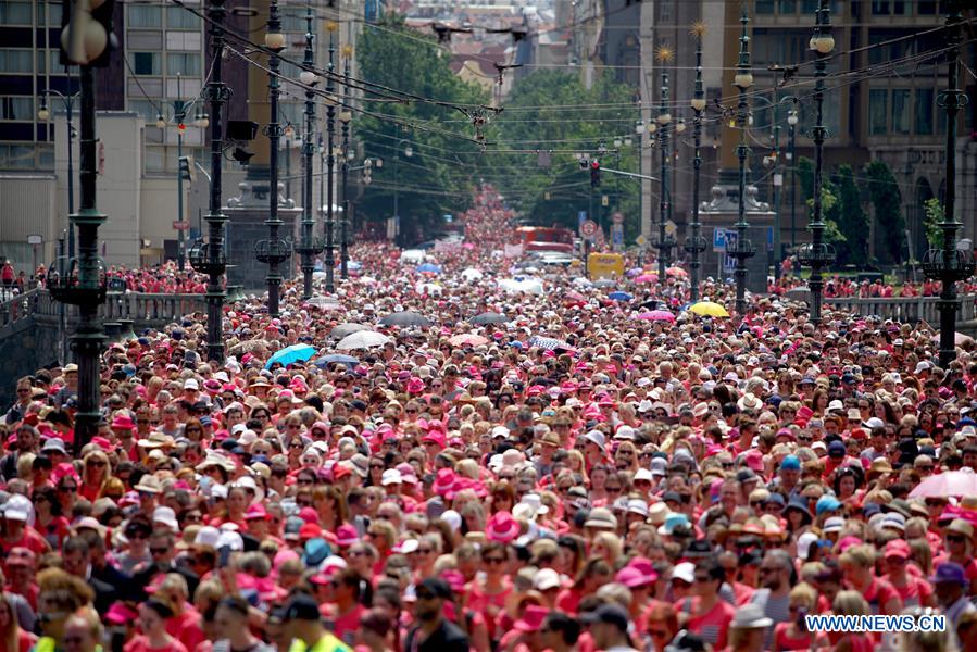 CZECH REPUBLIC-PRAGUE-BREAST CANCER-MARCH