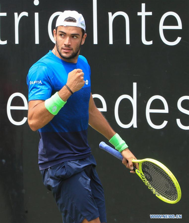 (SP)GERMANY-STUTTGART-TENNIS-MERCEDES CUP-SEMIFINAL-JAN-LENNARD STRUFF VS MATTEO BERRETTINI