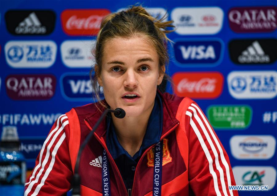(SP)FRANCE-LE HAVRE-2019 FIFA WOMEN'S WORLD CUP-GROUP B-ESP-OFFICIAL PRESS CONFERENCE