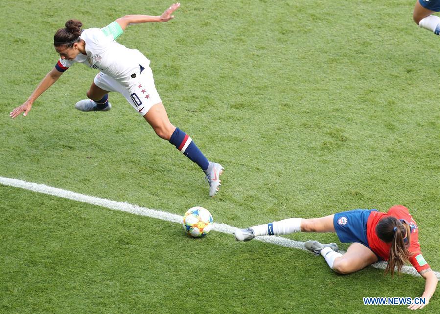 (SP)FRANCE-PARIS-SOCCER-FIFA WOMEN'S WORLD CUP-USA VS CHI