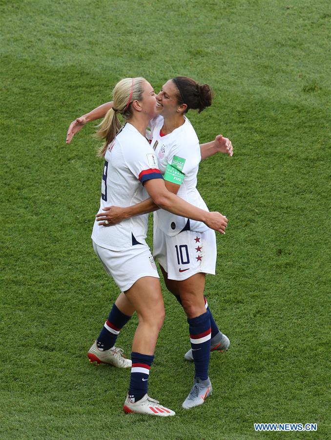 (SP)FRANCE-PARIS-SOCCER-FIFA WOMEN'S WORLD CUP-USA VS CHI