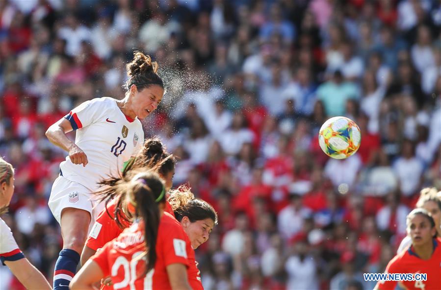 (SP)FRANCE-PARIS-SOCCER-FIFA WOMEN'S WORLD CUP-USA VS CHI