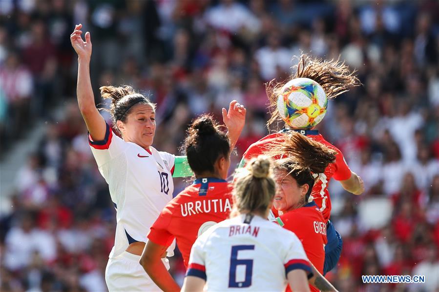 (SP)FRANCE-PARIS-SOCCER-FIFA WOMEN'S WORLD CUP-USA VS CHI