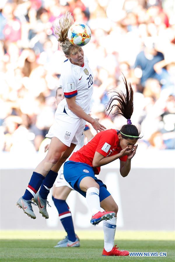 (SP)FRANCE-PARIS-FIFA WOMEN'S WORLD CUP-GROUP F-USA-CHILE
