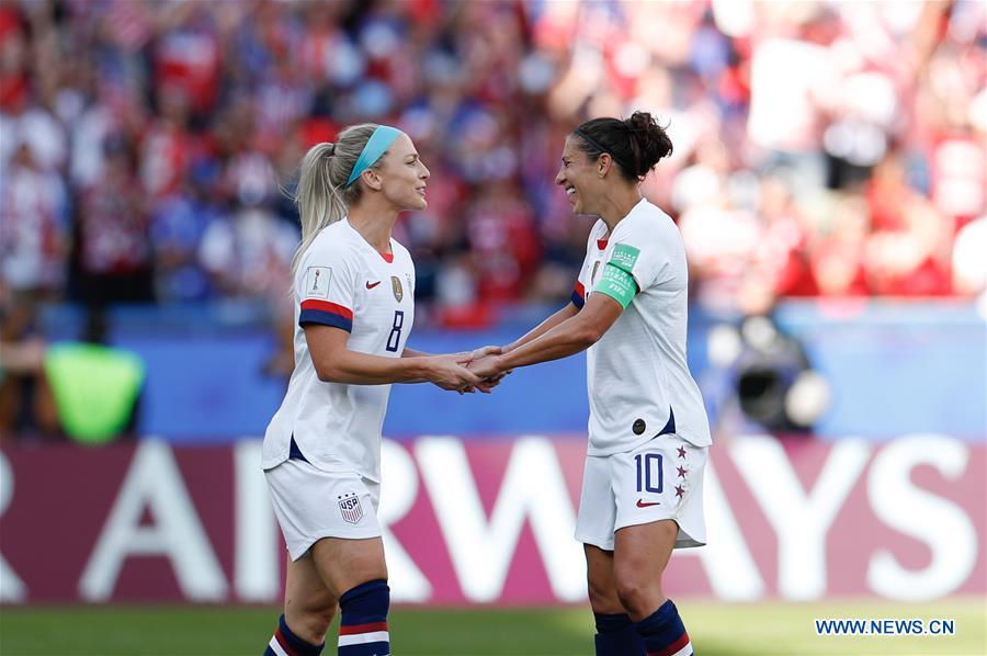(SP)FRANCE-PARIS-FIFA WOMEN'S WORLD CUP-GROUP F-USA-CHILE