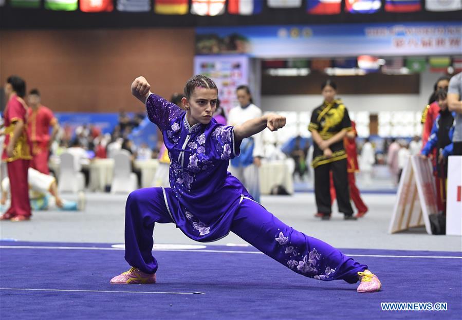 (SP)CHINA-EMEISHAN-KUNGFU-WORLD CHAMPIONSHIPS(CN)