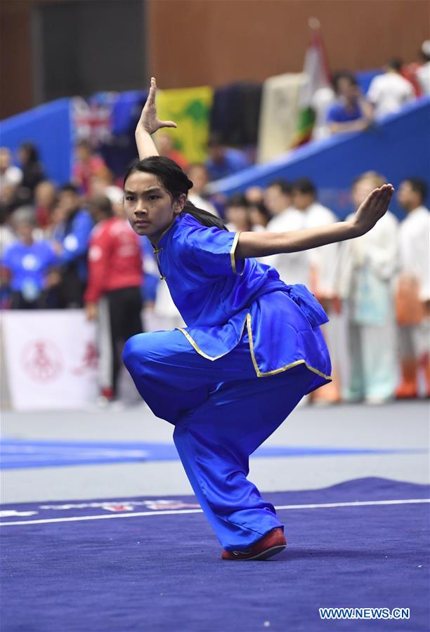 (SP)CHINA-EMEISHAN-KUNGFU-WORLD CHAMPIONSHIPS(CN)