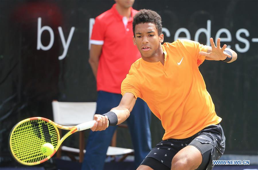 (SP)GERMANY-STUTTGART-TENNIS-MERCEDES CUP-FINAL-FELIX AUGER-ALIASSIME VS MATTEO BERRETTINI