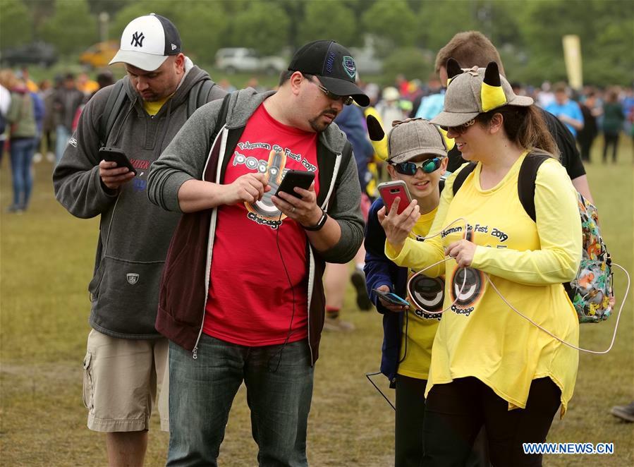 U.S.-CHICAGO-POKEMON GO FEST 