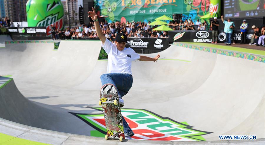 (SP)U.S.-LOS ANGELES-SKATEBOARD-DEW TOUR