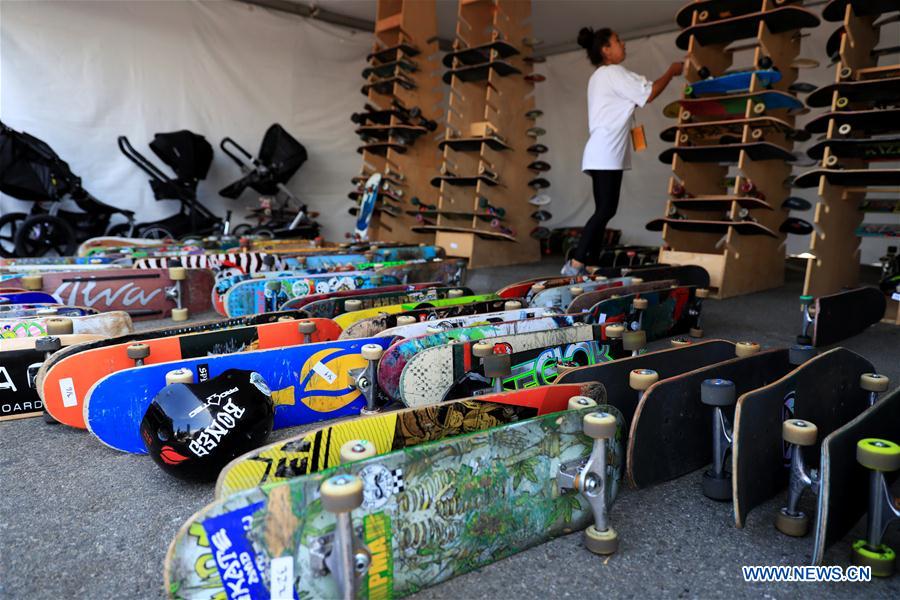 (SP)U.S.-LOS ANGELES-DEW TOUR-SKATEBOARDERS