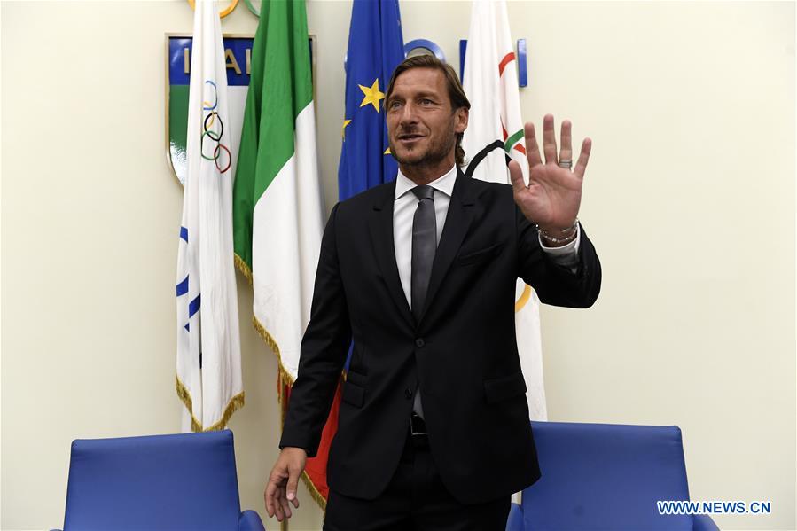 (SP)ITALY-ROME-SOCCER-TOTTI