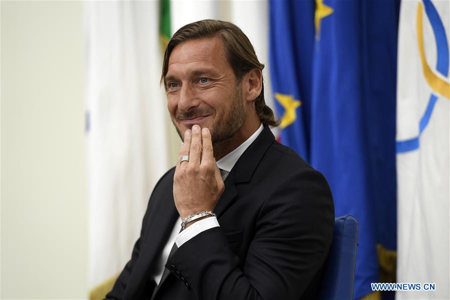 (SP)ITALY-ROME-SOCCER-TOTTI