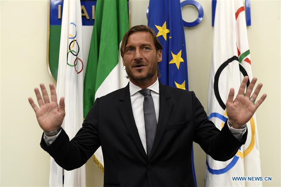 (SP)ITALY-ROME-SOCCER-TOTTI