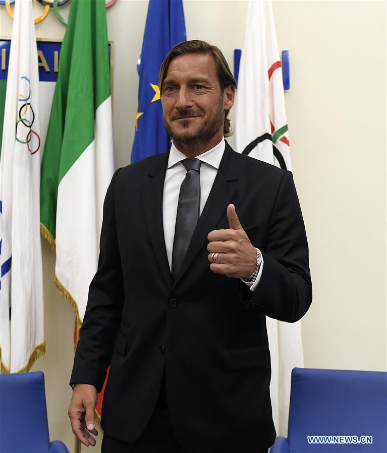 (SP)ITALY-ROME-SOCCER-TOTTI