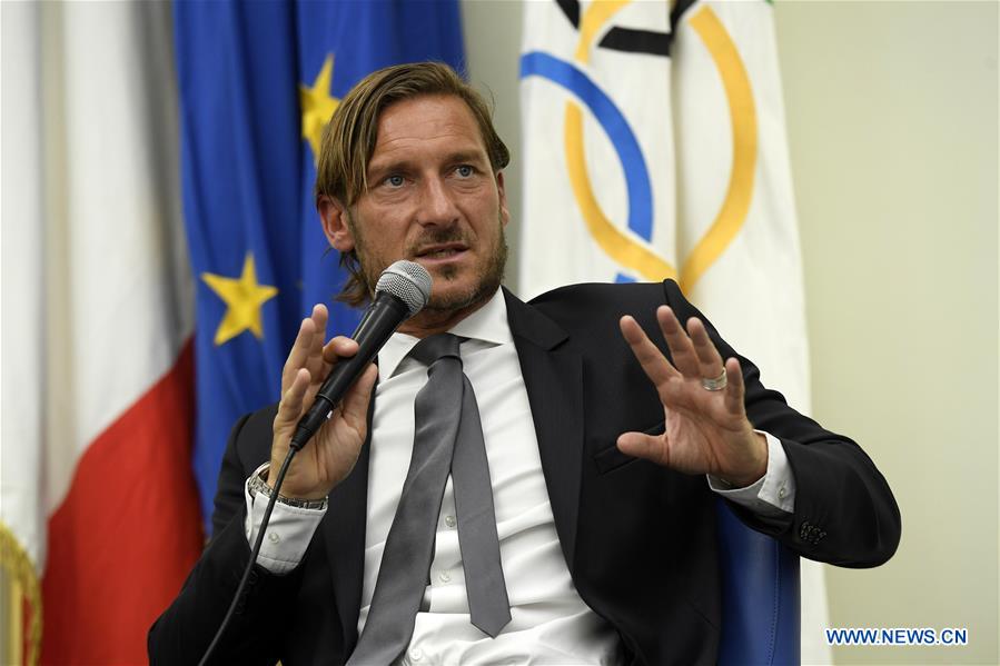 (SP)ITALY-ROME-SOCCER-TOTTI