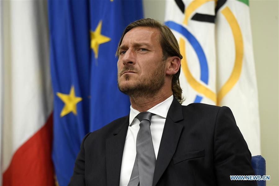 (SP)ITALY-ROME-SOCCER-TOTTI