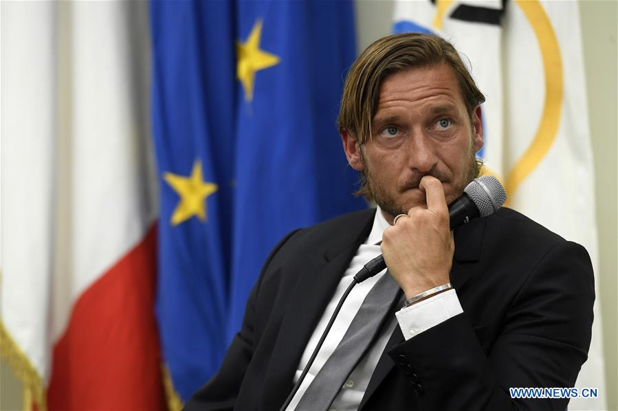 (SP)ITALY-ROME-SOCCER-TOTTI