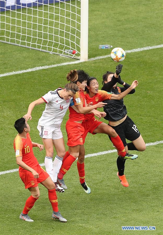 (SP)FRANCE-LE HAVRE-2019 FIFA WOMEN'S WORLD CUP-GROUP B-CHN VS ESP