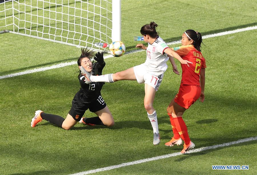 (SP)FRANCE-LE HAVRE-2019 FIFA WOMEN'S WORLD CUP-GROUP B-CHINA-SPAIN