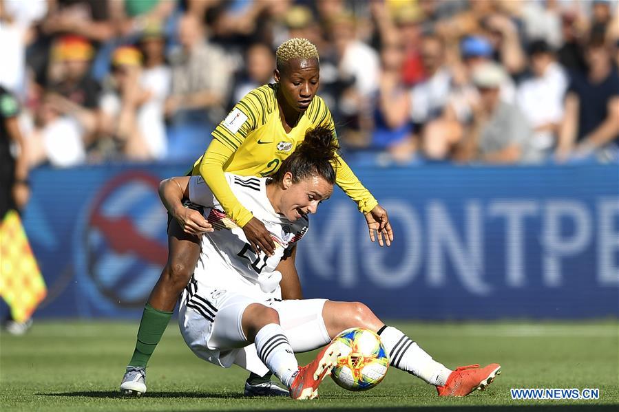 (SP)FRANCE-MONTPELLIER-2019 FIFA WOMEN'S WORLD CUP-GROUP B-GERMANY VS SOUTH AFRICA