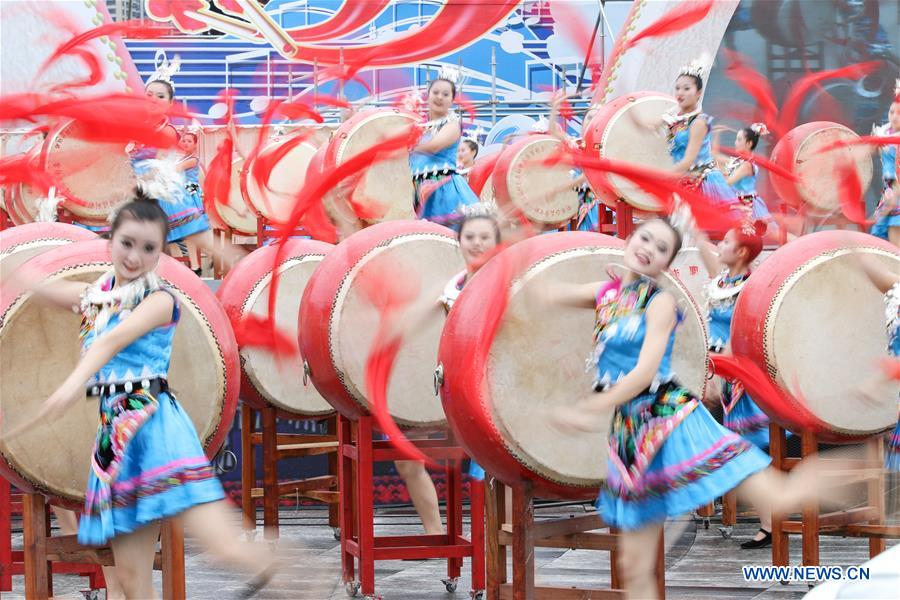 #CHINA-HUNAN-XIANGXI-DRUM FESTIVAL (CN)