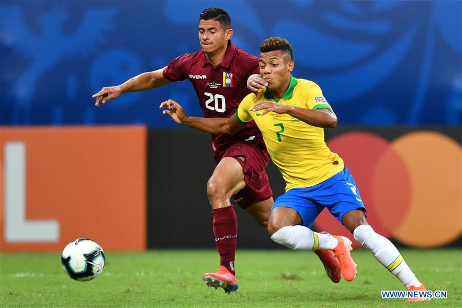 (SP)BRAZIL-SALVADOR-SOCCER-COPA AMERICA 2019-BRAZIL VS VENEZUELA