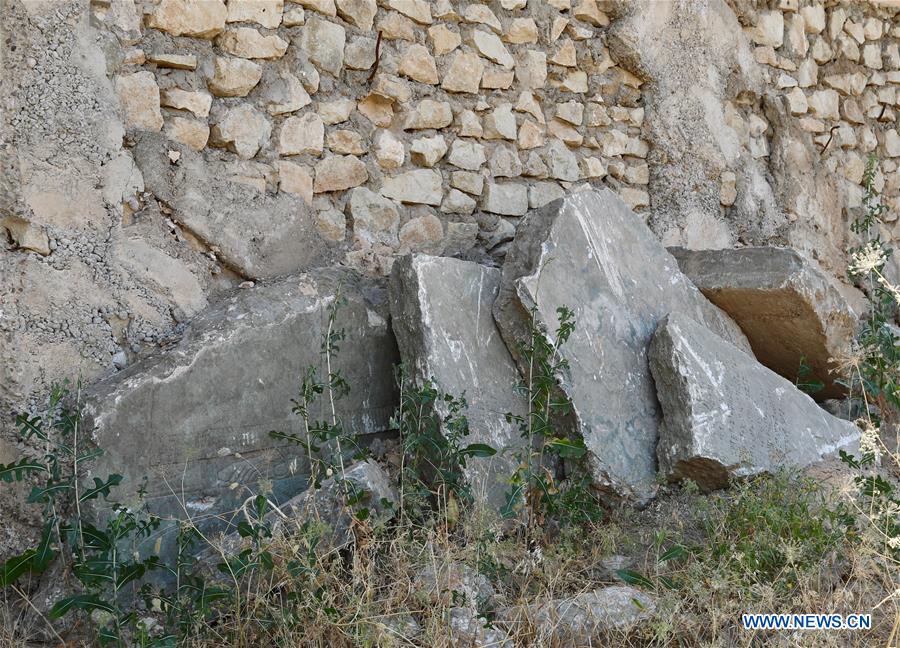 IRAQ-NIMRUD-ARCHAEOLOGICAL SITE-RUINS