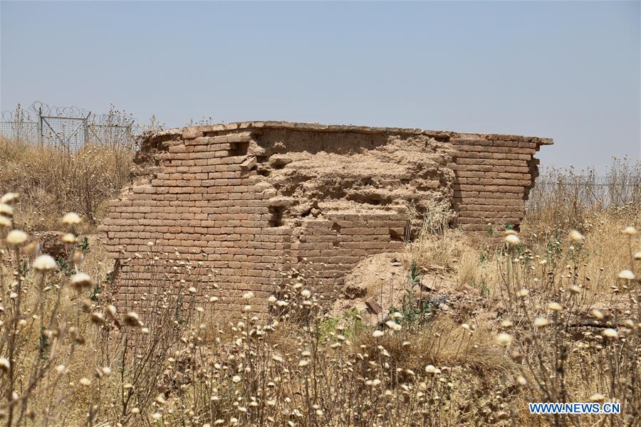 IRAQ-NIMRUD-ARCHAEOLOGICAL SITE-RUINS