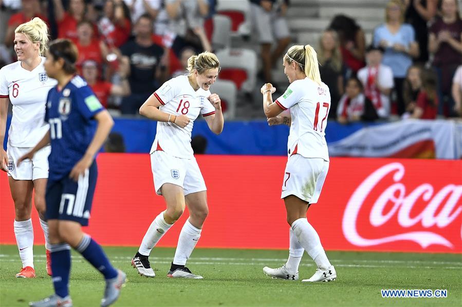 (SP)FRANCE-NICE-2019 FIFA WOMEN'S WORLD CUP-GROUP D-JAPAN VS ENGLAND