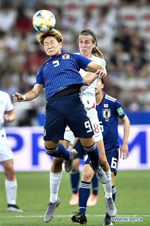 (SP)FRANCE-NICE-2019 FIFA WOMEN'S WORLD CUP-GROUP D-JAPAN VS ENGLAND