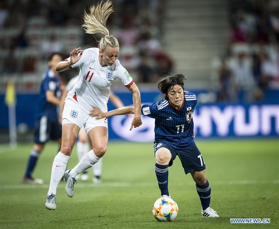 (SP)FRANCE-NICE-2019 FIFA WOMEN'S WORLD CUP-GROUP D-JAPAN VS ENGLAND