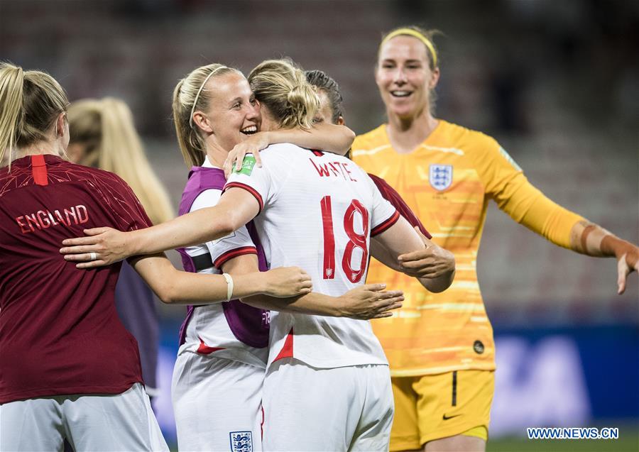 (SP)FRANCE-NICE-2019 FIFA WOMEN'S WORLD CUP-GROUP D-JAPAN VS ENGLAND