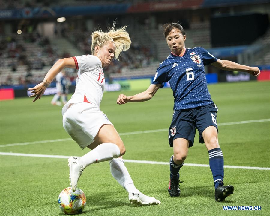 (SP)FRANCE-NICE-2019 FIFA WOMEN'S WORLD CUP-GROUP D-JAPAN VS ENGLAND