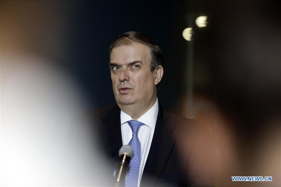 UN-MEXICO-FM-PRESS ENCOUNTER