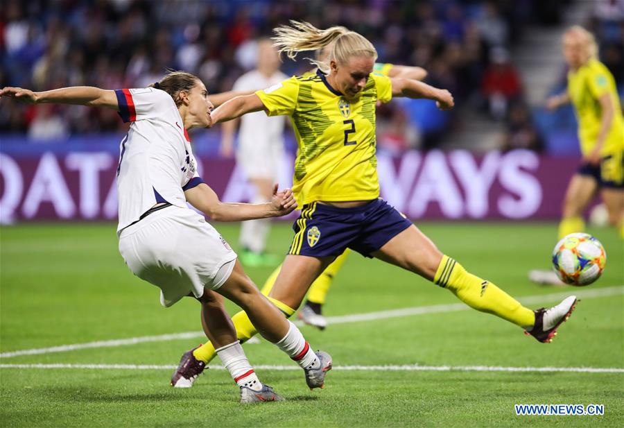 (SP)FRANCE-LE HAVRE-SOCCER-FIFA WOMEN'S WORLD CUP-SWE VS USA